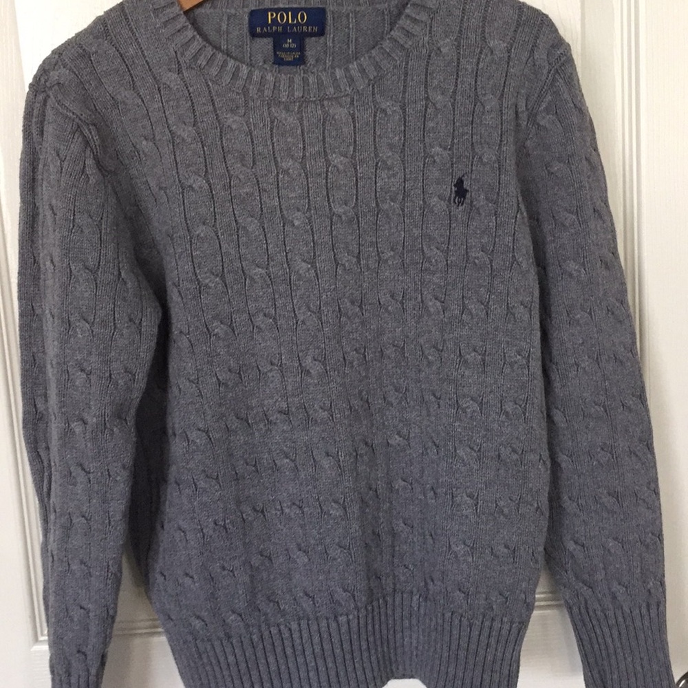Boy's slightly used Gray color sweater